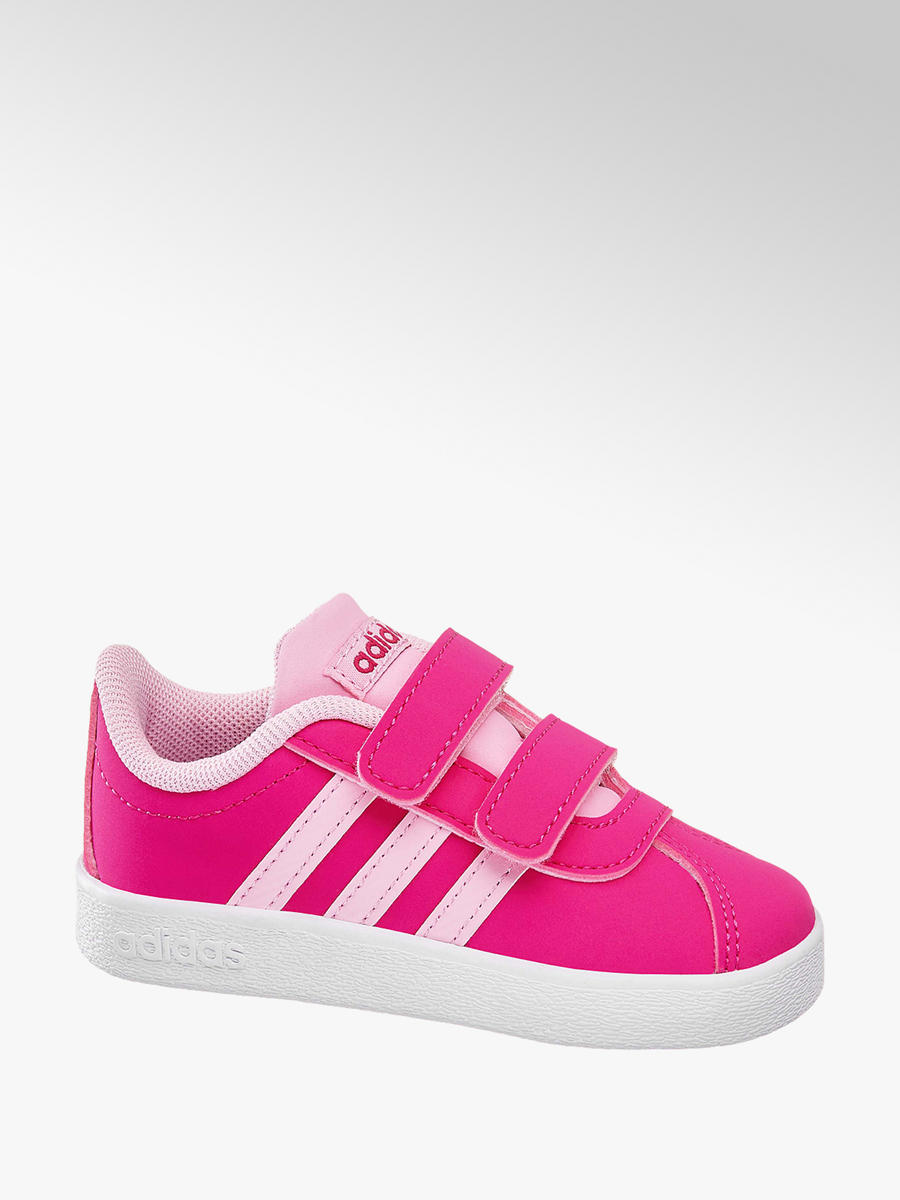 Pink Adidas Mädchen Court Von 0 In Klettschuhe Vl 2 hxQrdsCt